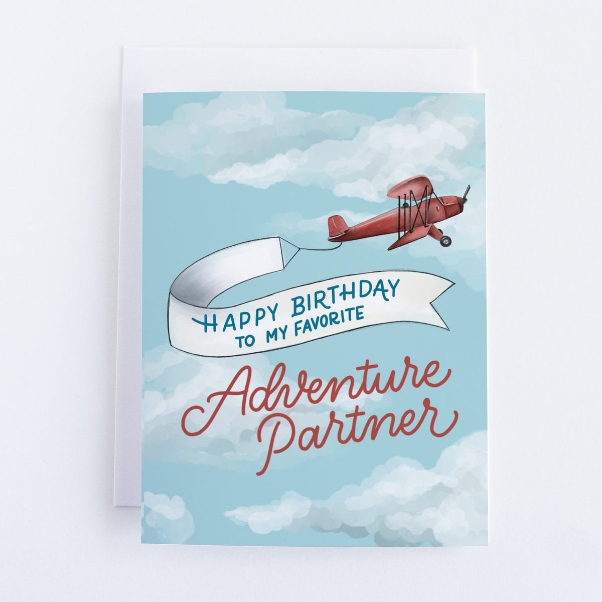 Happy Birthday Adventure Partner Greeting Card