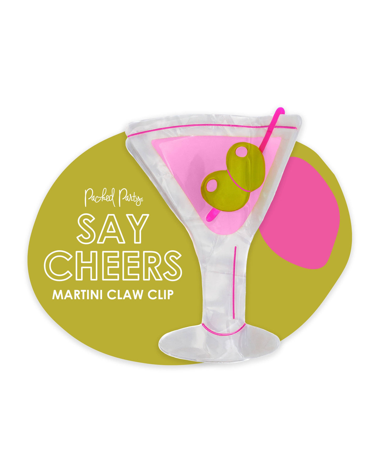 Say Cheers Hair Clip