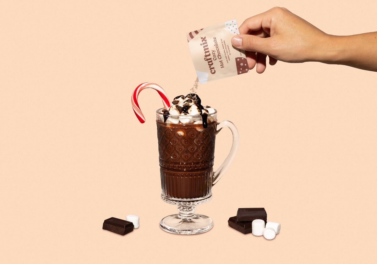 Cozy Hot Chocolate &amp; Cocktail Mixer - 12 Servings Multipack