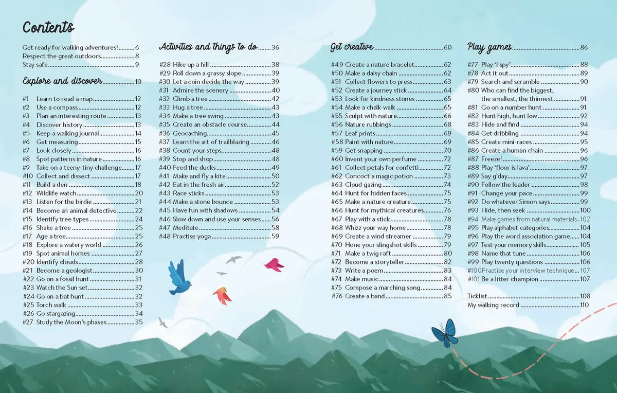 Lonely Planet Kids 101 Things to do on a Walk