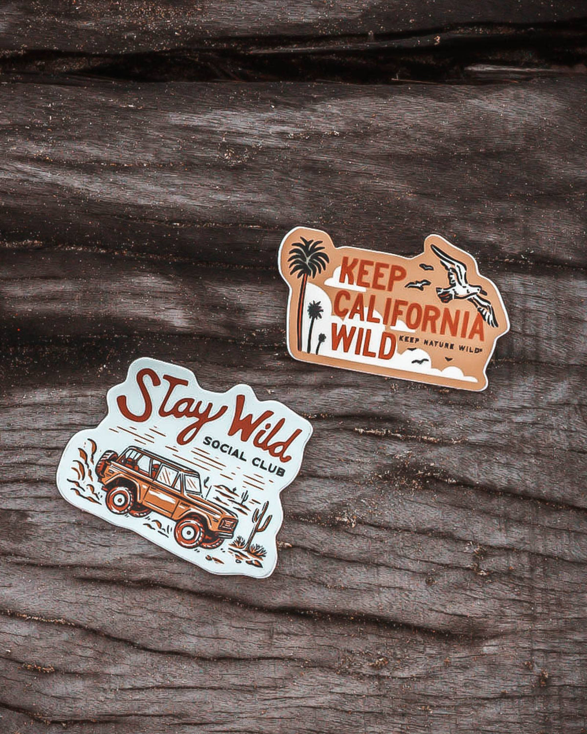 Stay Wild Social Club Sticker
