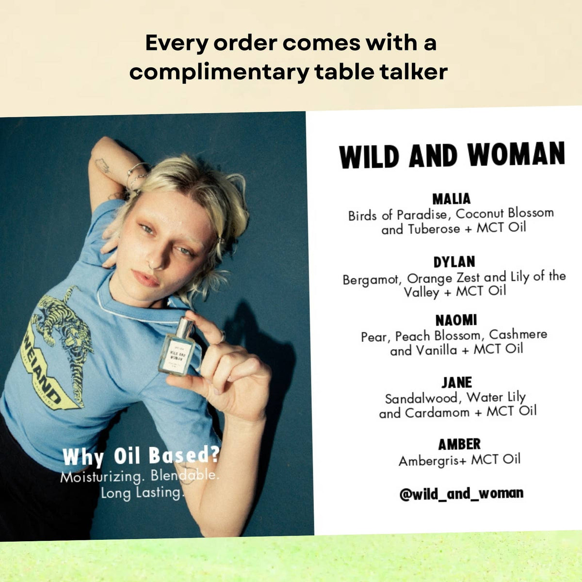 Jane Perfume Oil - The Scout - Santal Fragrances