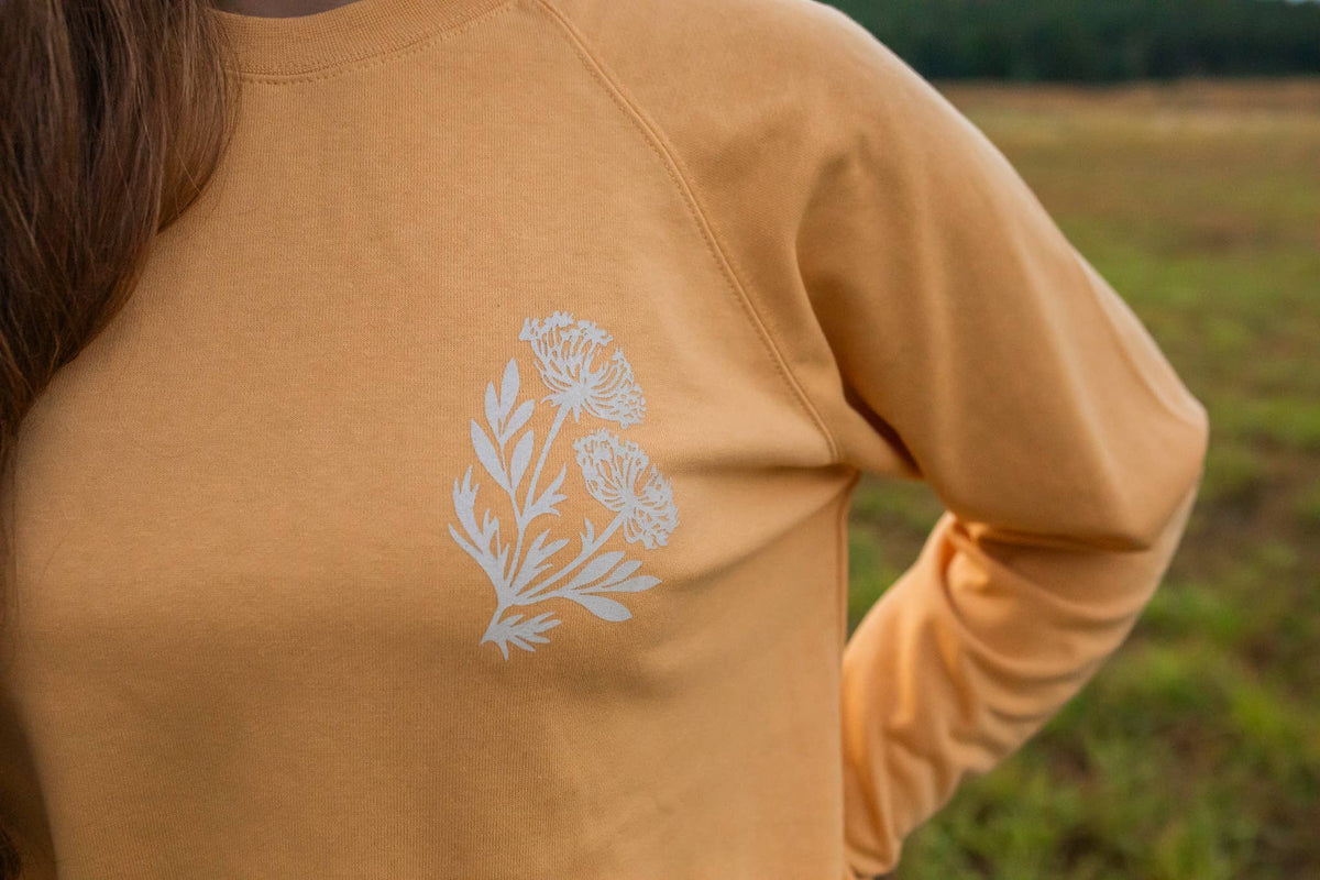 Wild Field Unisex Pullover - Harvest Gold