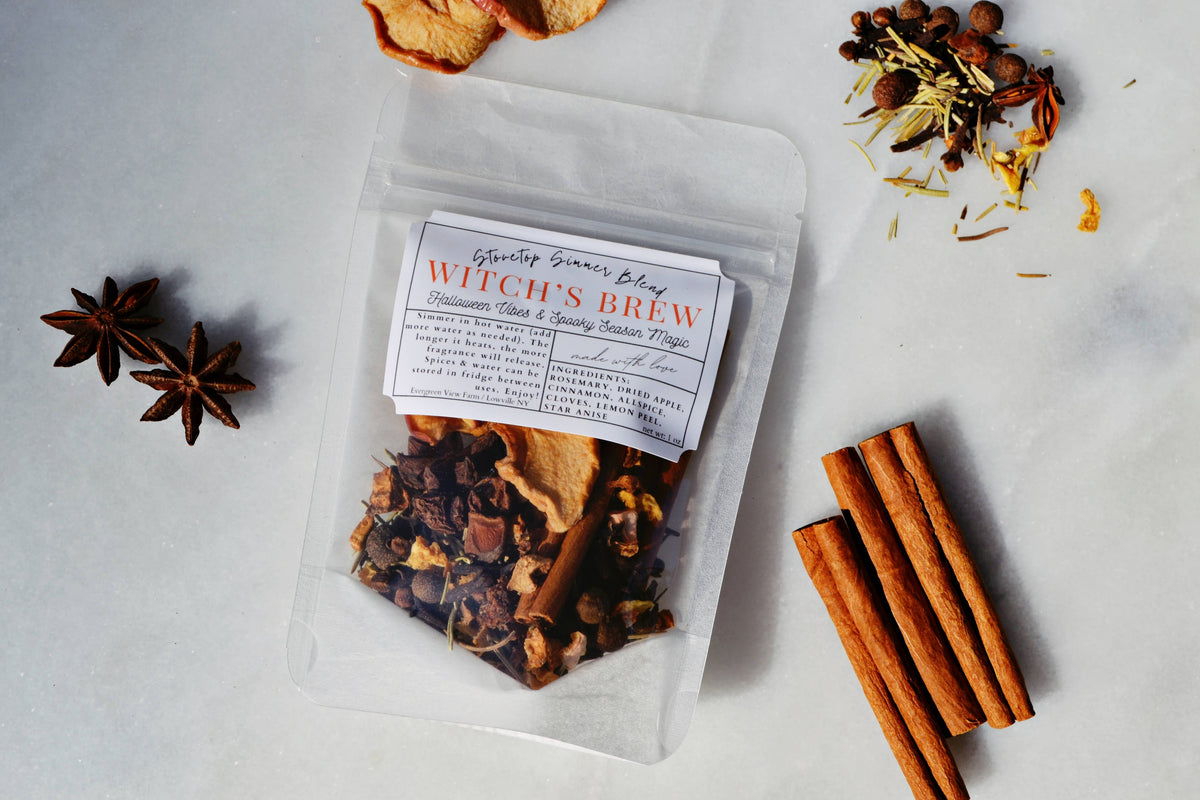 Witch's Brew Autumn Simmer Stovetop Spices