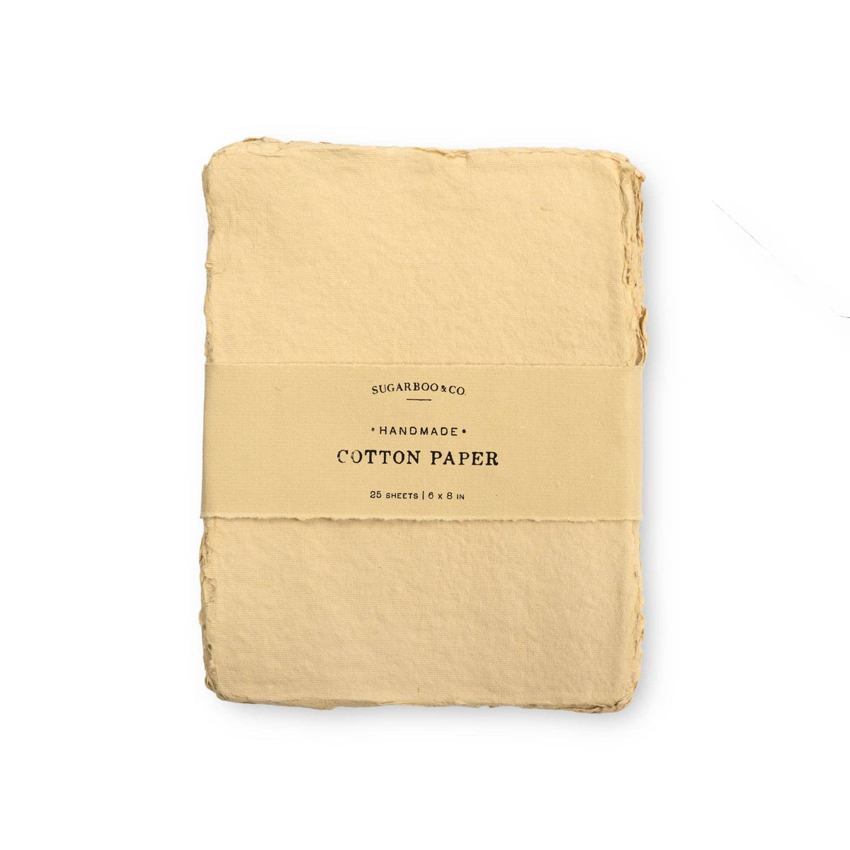 6"x8" Handmade Cotton Paper Bundle - Oat