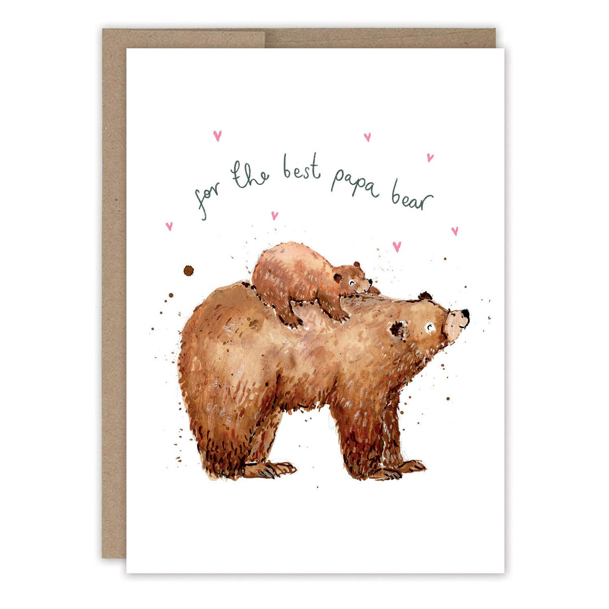 Papa Bear Father&#39;s Day Card