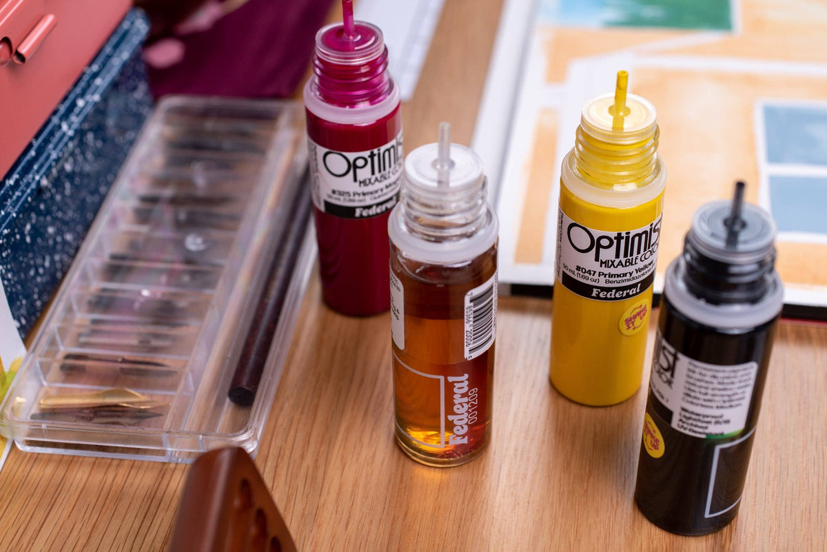 Optimist Pigment Ink, #002 Federal Red