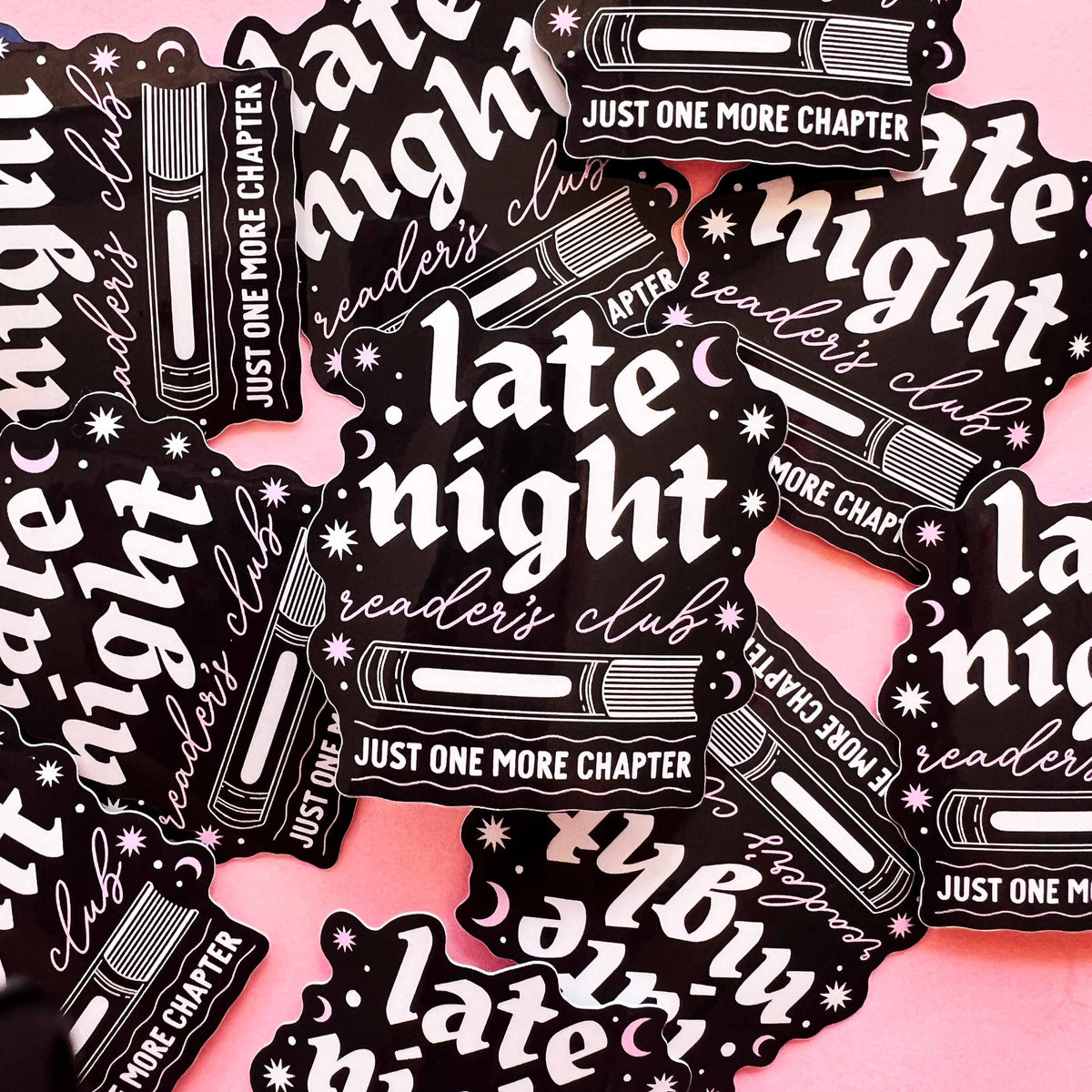 Late Night Readers Sticker
