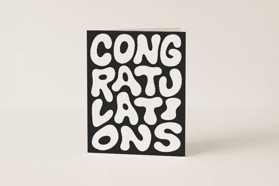 Congratulations Blank Card