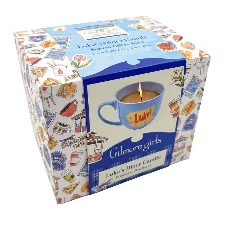 Gilmore Girls: Luke&#39;s Diner Coffee Cup Candle