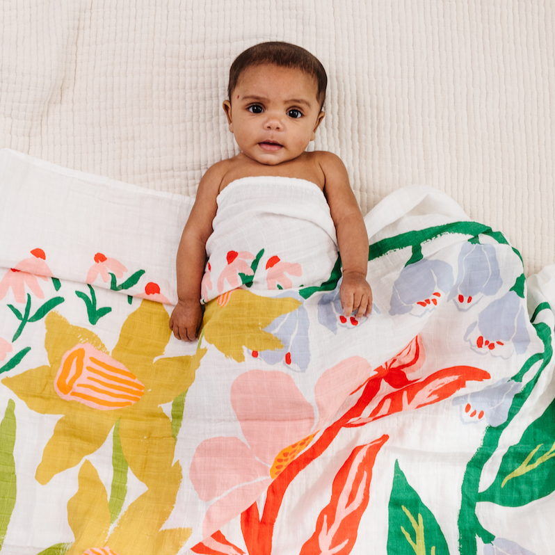Cottage Garden Swaddle