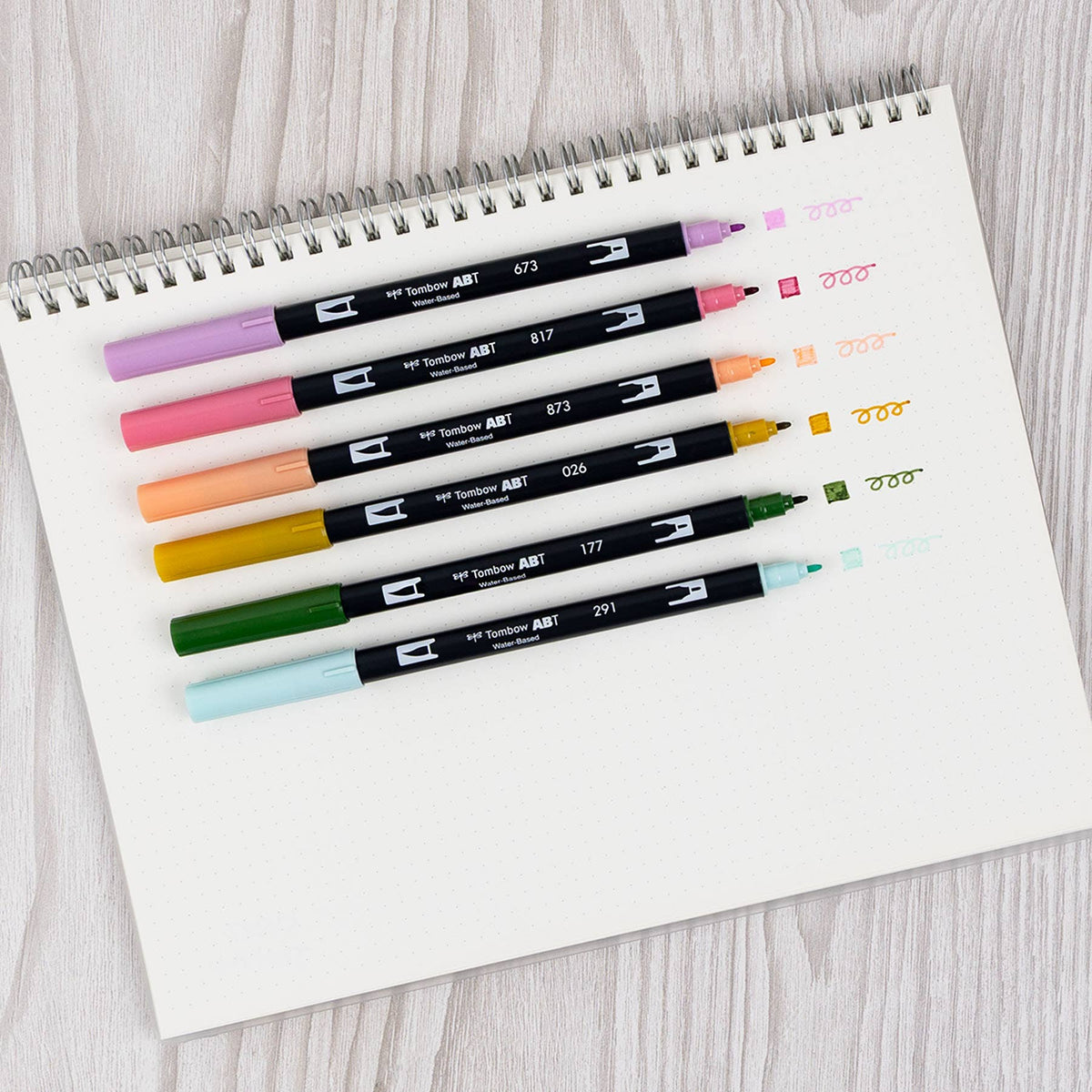Dual Brush Pen Art Markers – Teatime