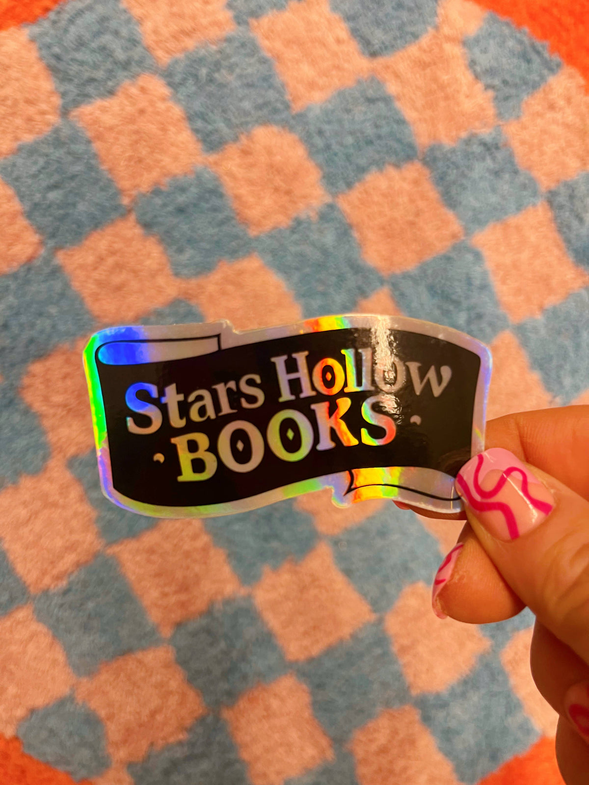 Stars Hollow Books Holographic Sticker – Gilmore Girls Fan