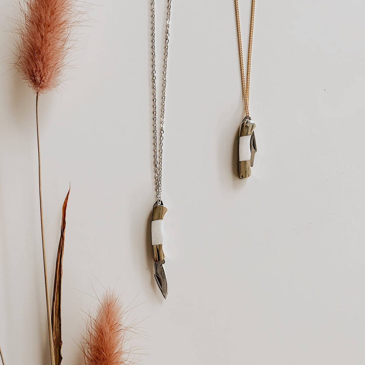 Pocket Knife Necklace