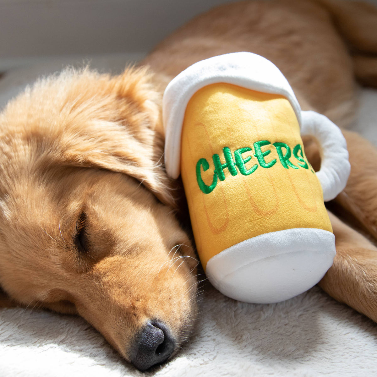 Cheers Mug Dog Toy