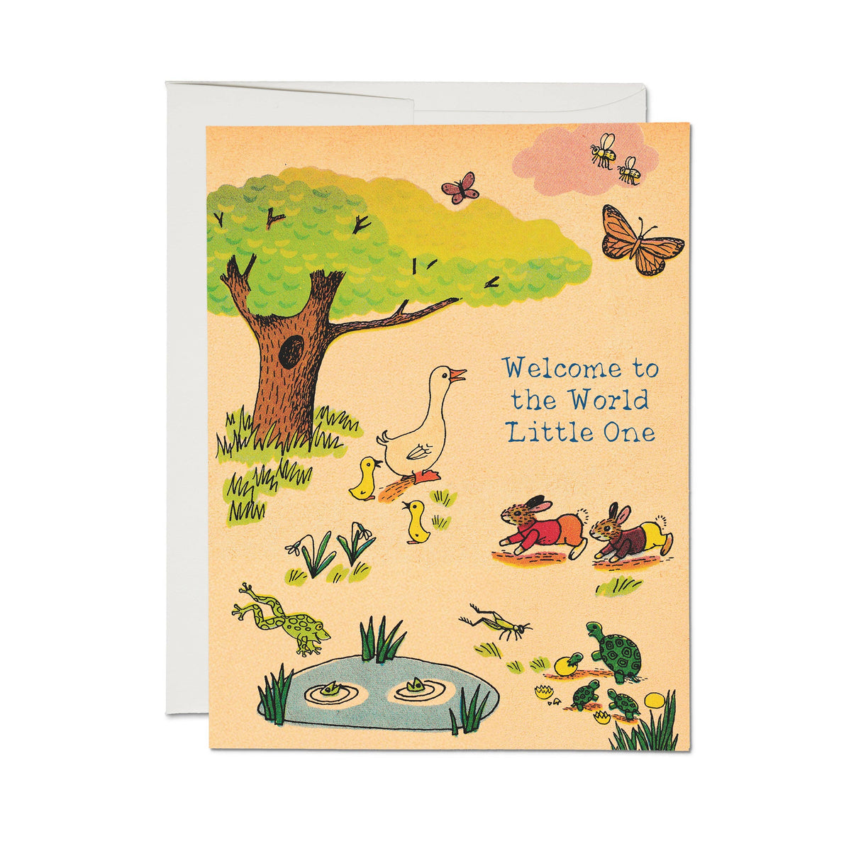 Richard Scarry Baby Whimsy Hollow Greeting Card