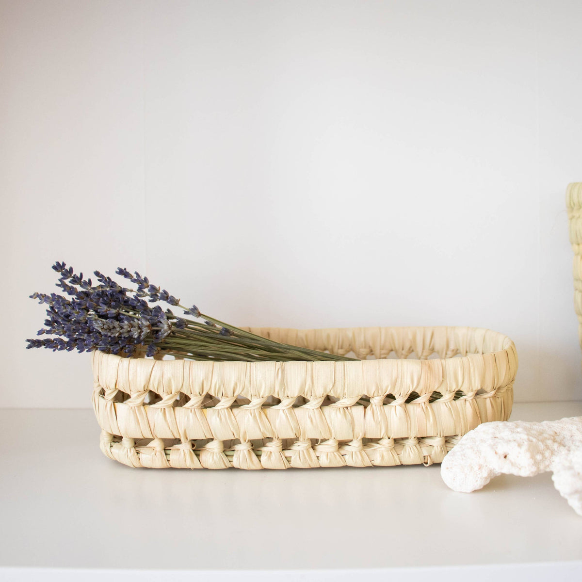 Open Weave Storage Basket