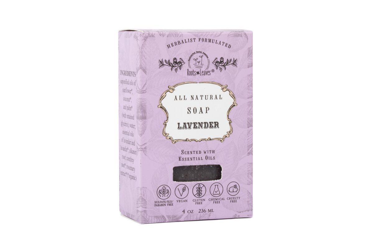 Lavender Bar Soap - Organic + Vegan