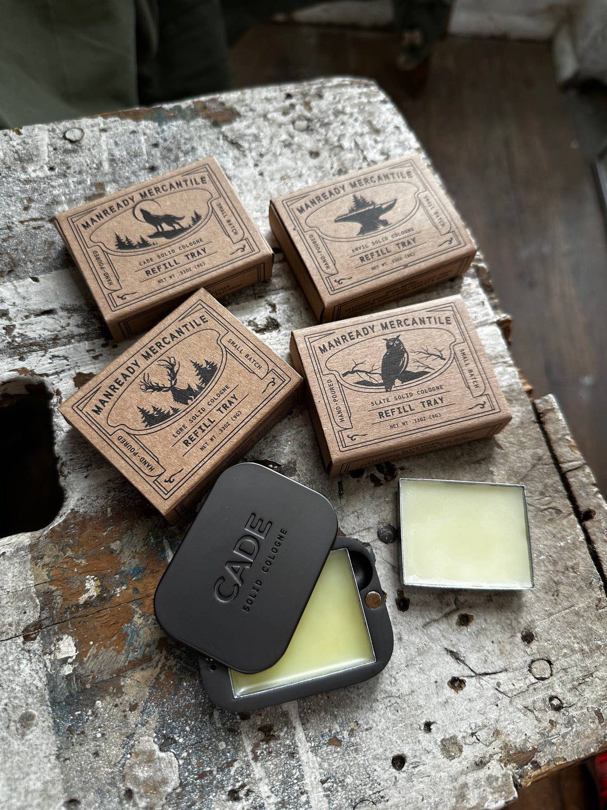 SLATE | Solid Cologne | Refill Tray