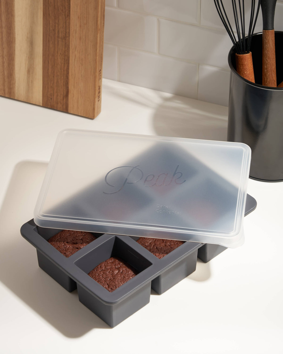 Cup Cube Silicone Food Storage Meal Prep