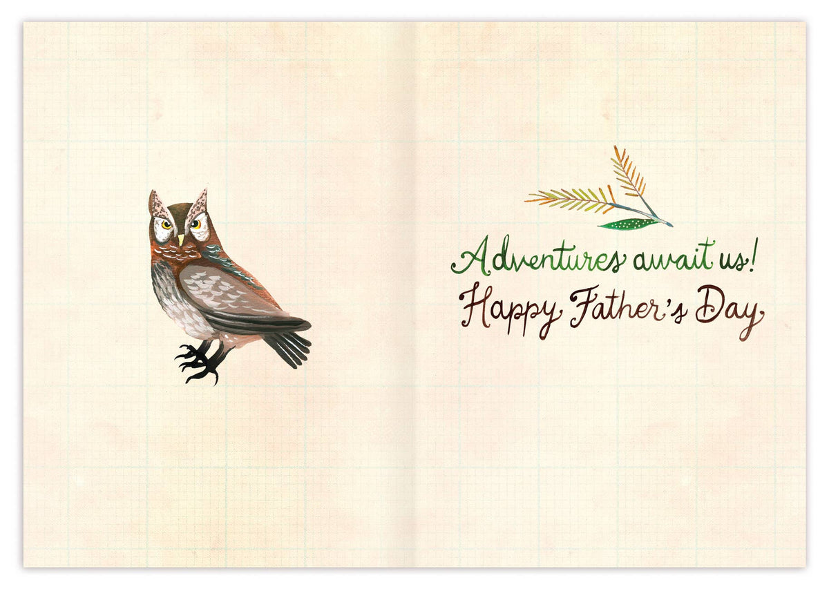 Adventure Awaits Father&#39;s Day Card