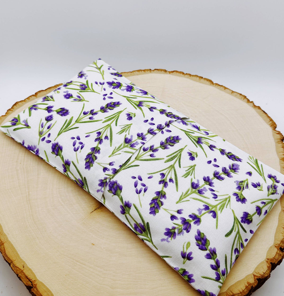 Lavender Eye Pillow with Washable Cover-White Lavender Field