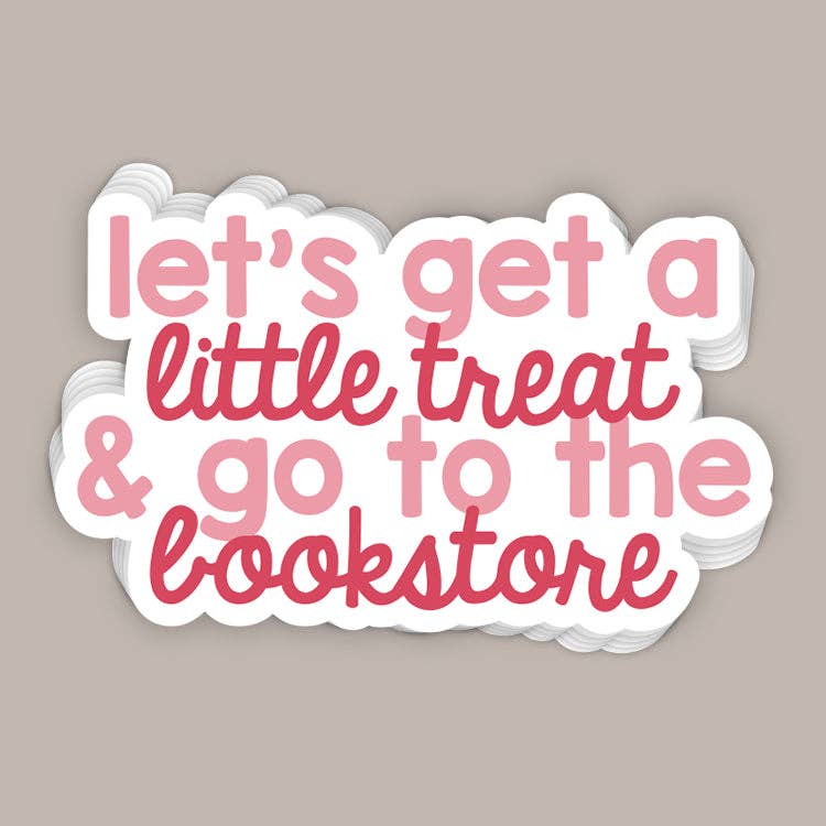 Little Treat & Bookstore Sticker