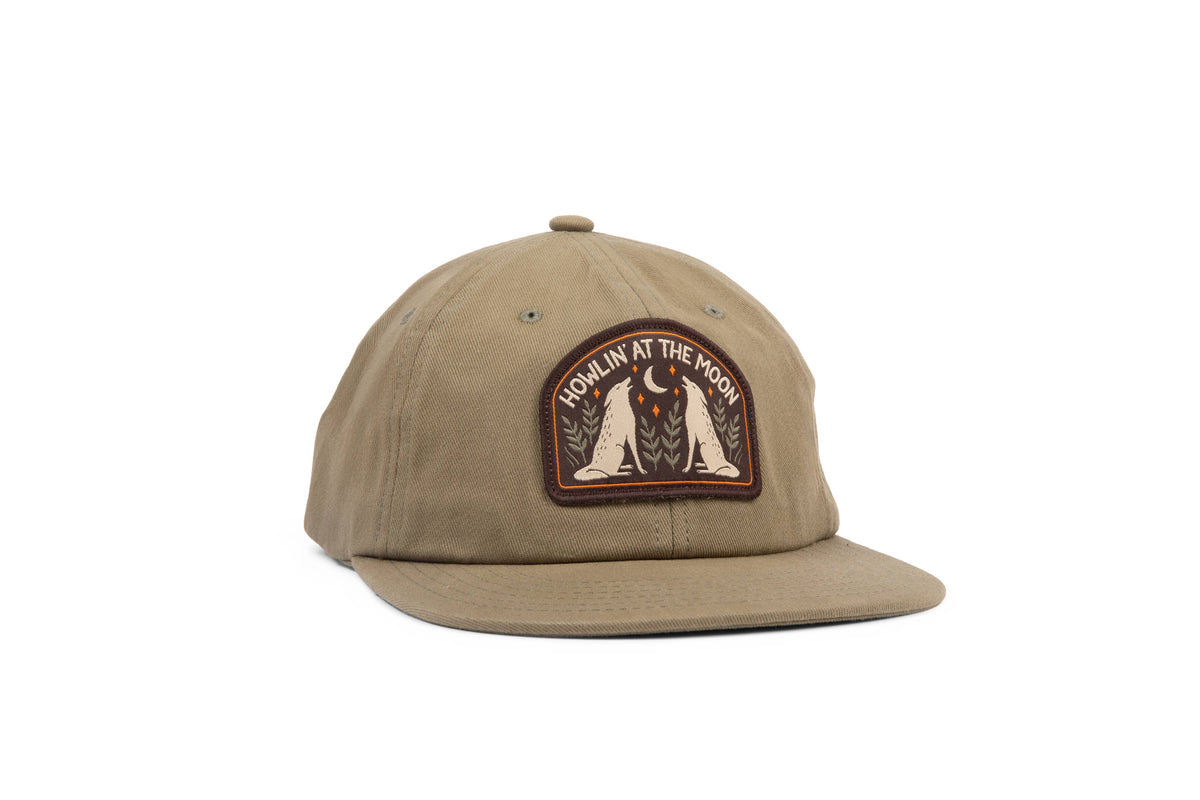 Howlin' At The Moon Cotton Snapback Hat