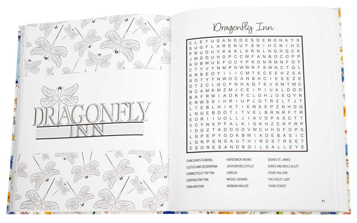 Gilmore Girls Word Search, Quips, Quotes and Coloring Book