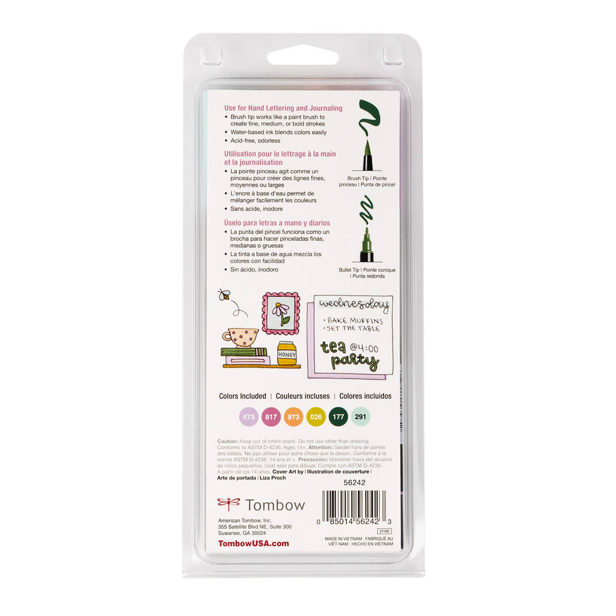 Dual Brush Pen Art Markers – Teatime