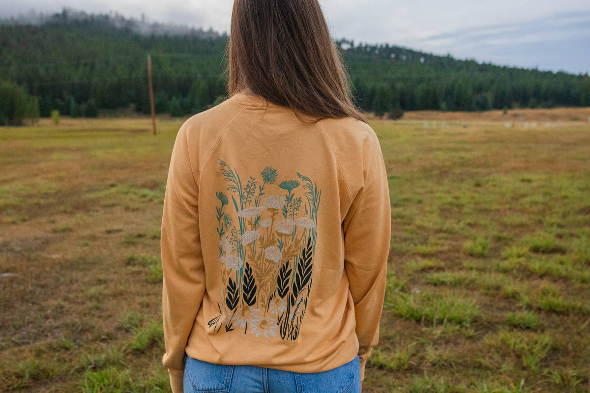 Wild Field Unisex Pullover - Harvest Gold