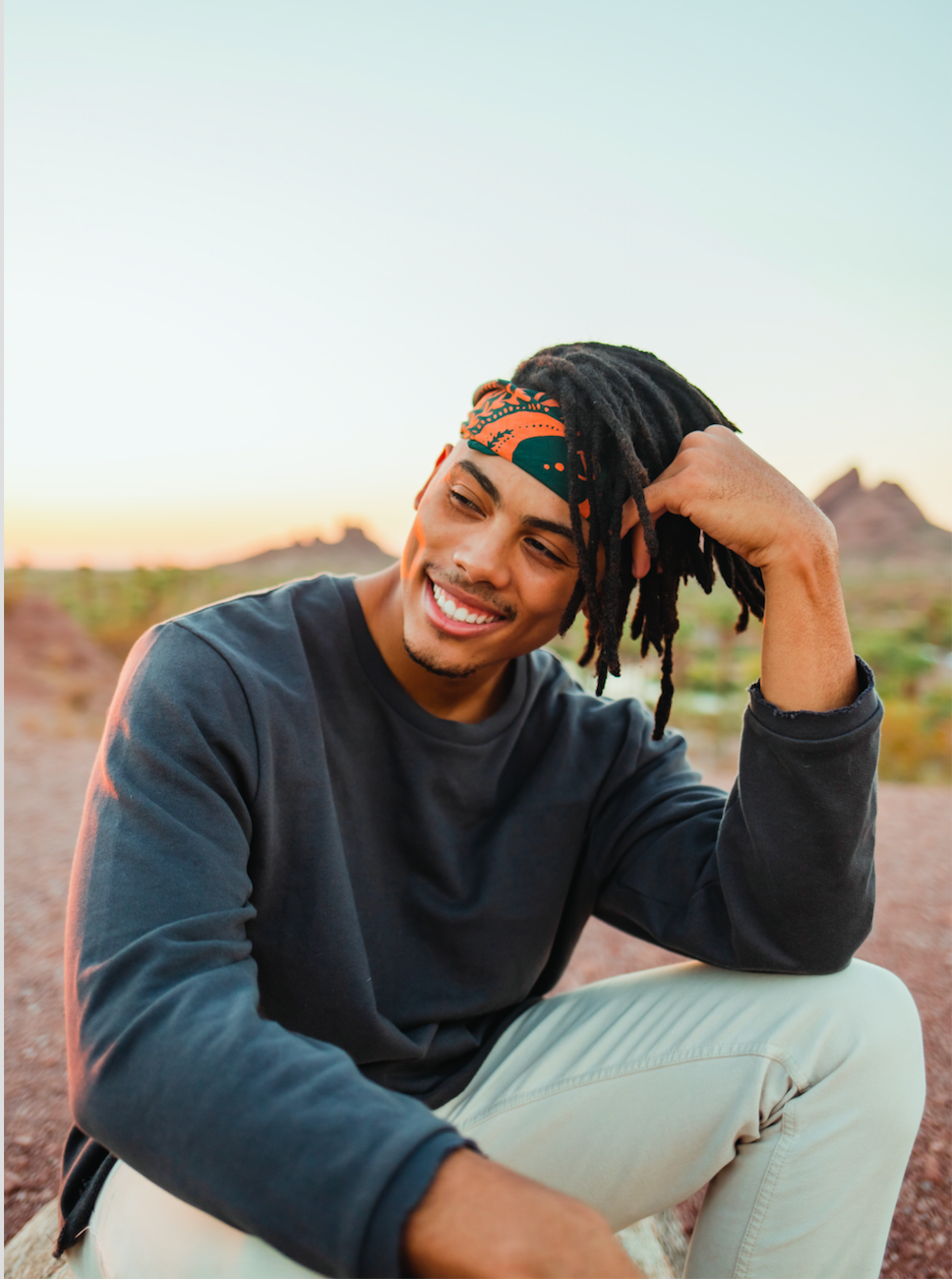 "Stay Steady" Bandana