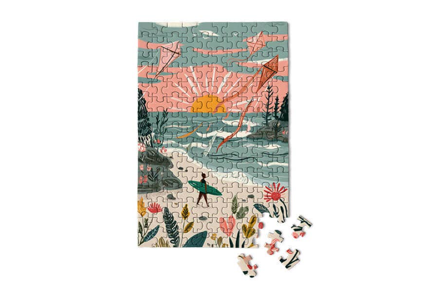 Sunrise Beach Surf Micro Puzzle