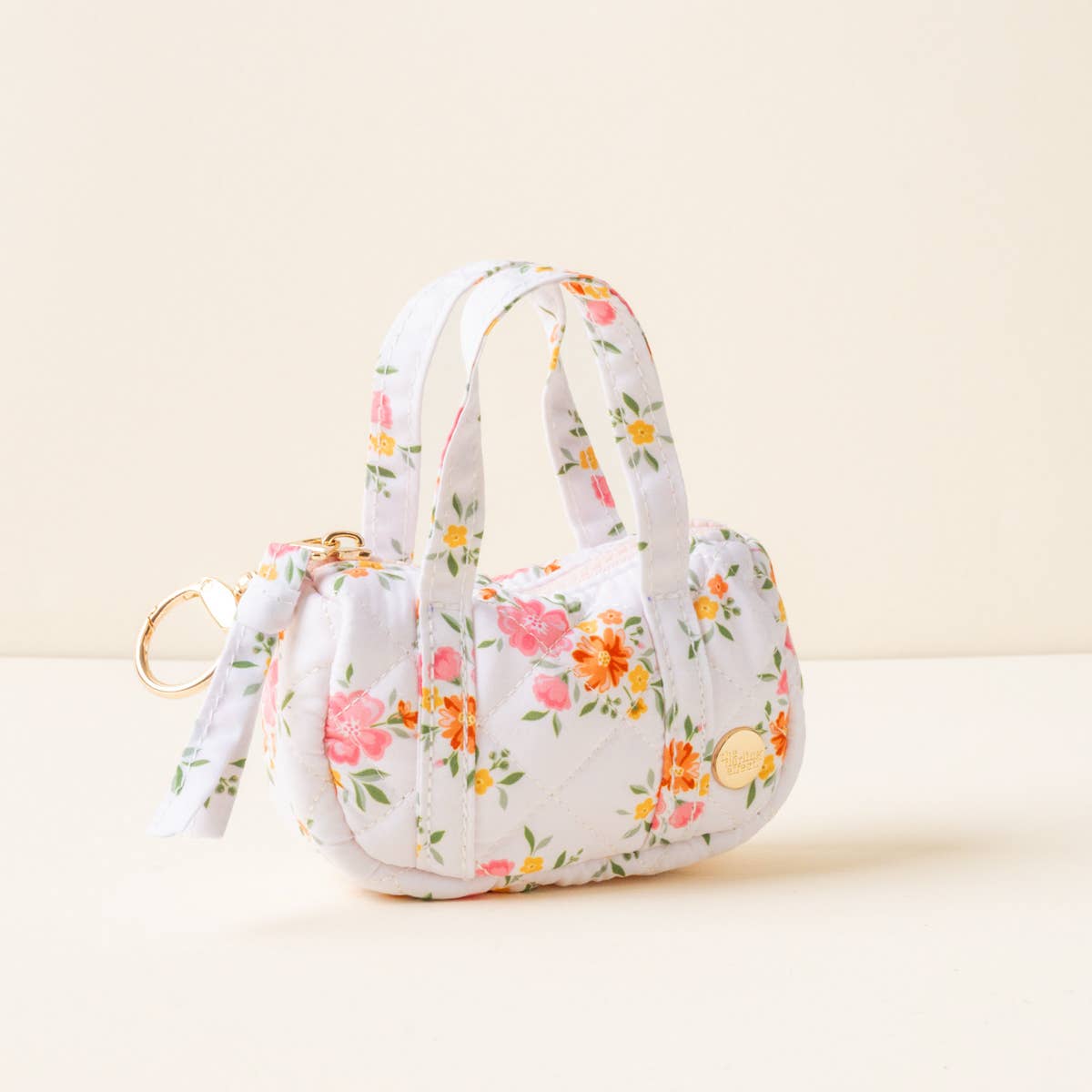 Itty Bitty Duffle Bag Charm–Endless Daydream Cream
