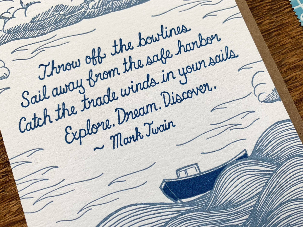 Twain Quote Card