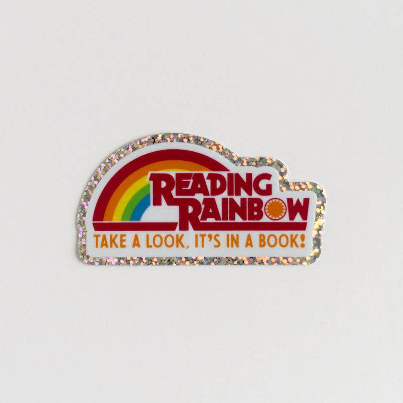 Reading Rainbow Sticker