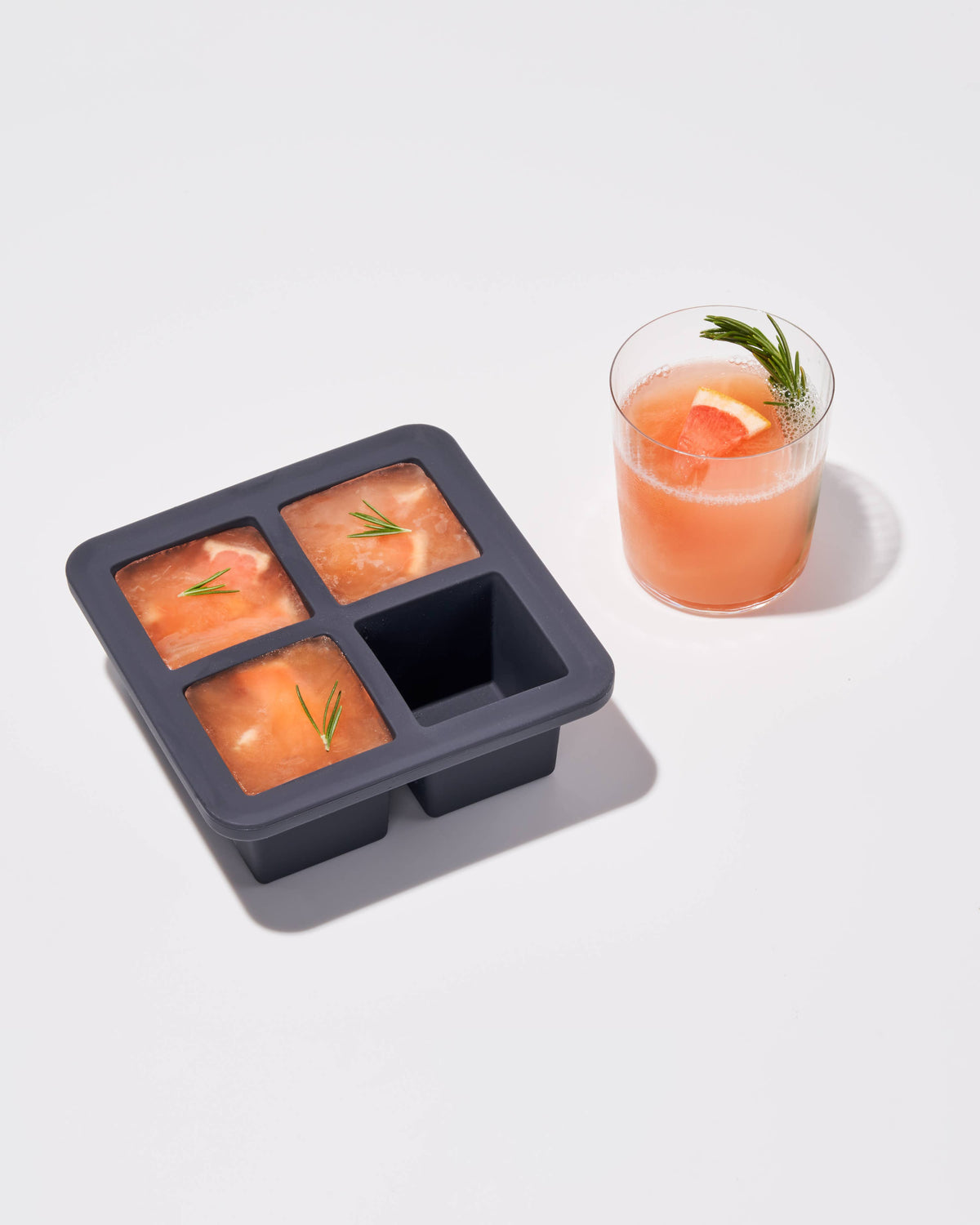 Extra Large XL Cocktail Cube Silicone Ice Tray