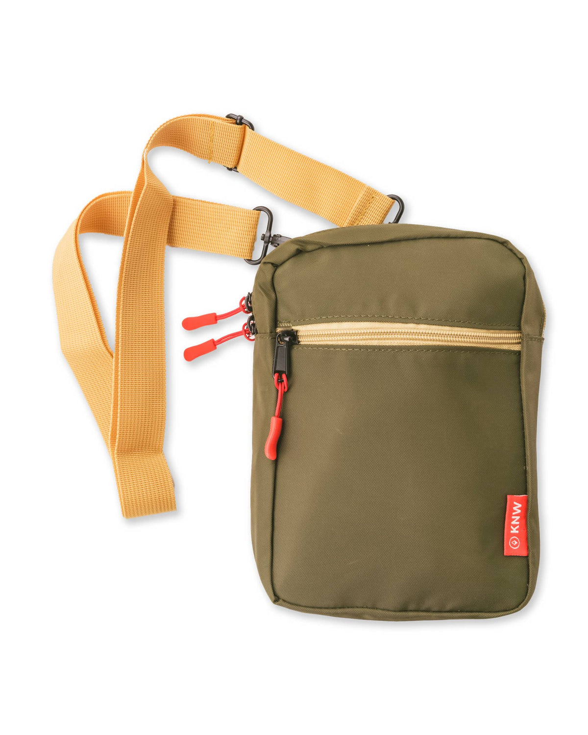 Recycled Crossbody Bag | Olive/Khaki