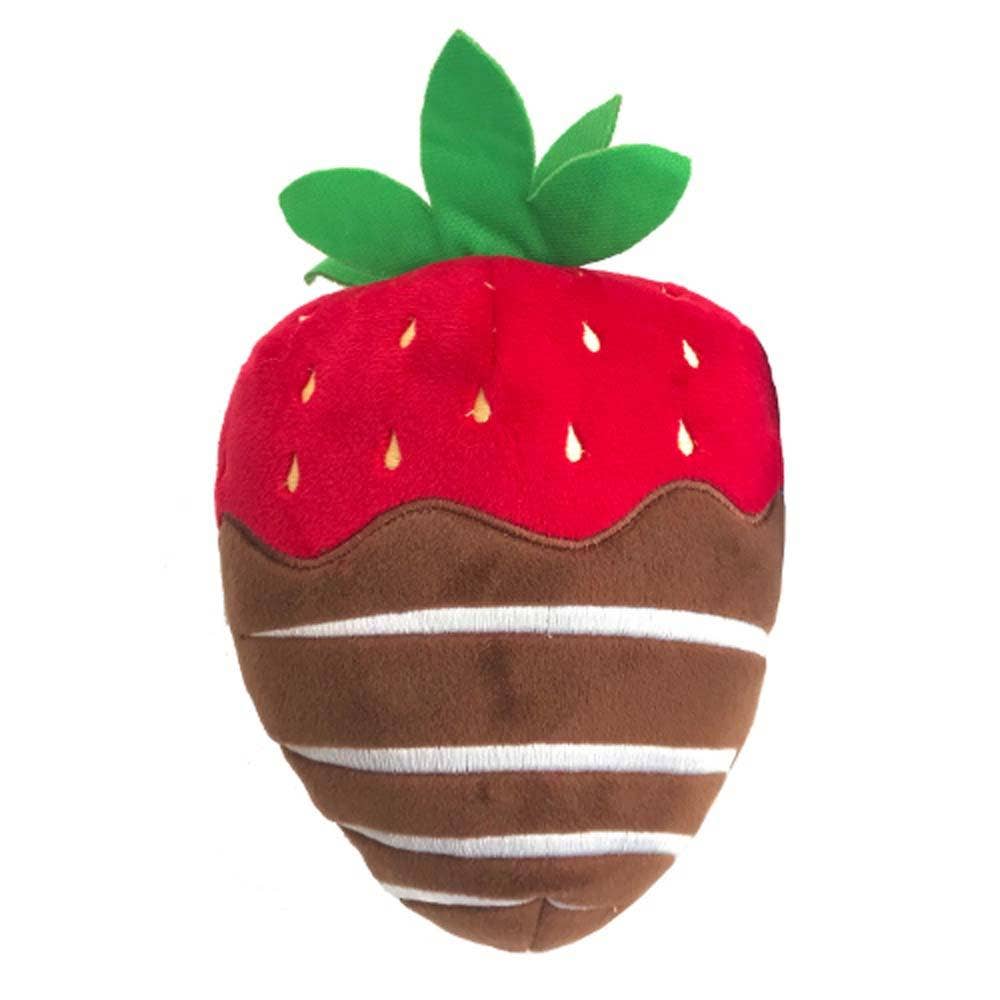 Chocolate Strawberry Dog Toy