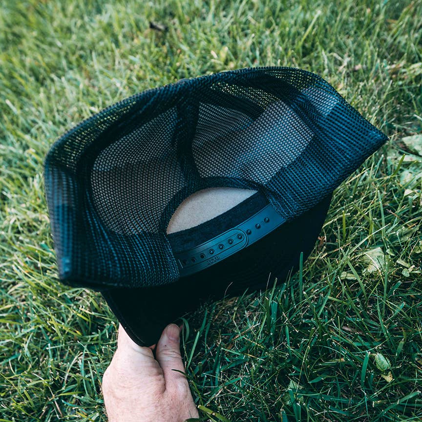 Anti Social Outdoor Club - Black Mesh OTTO Trucker Snap Back