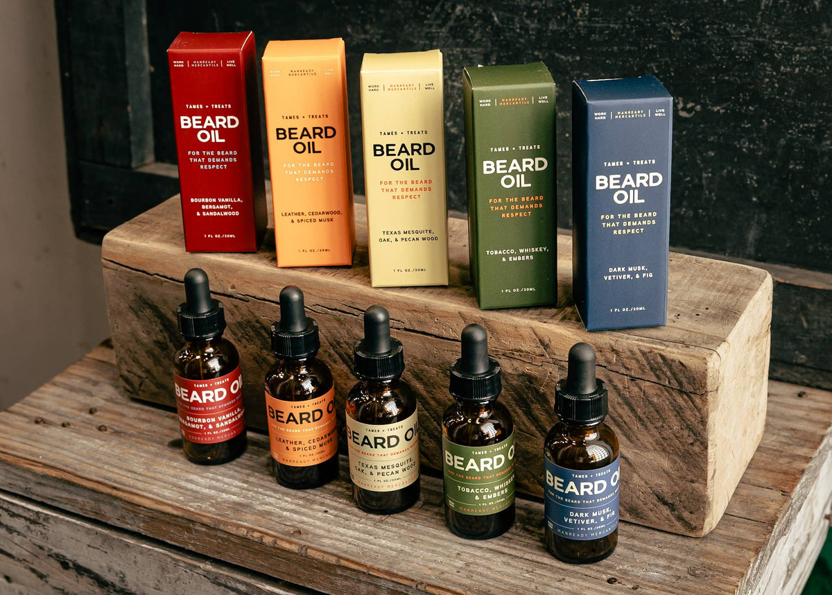 Beard Oil | The Americana Series | Blue Label