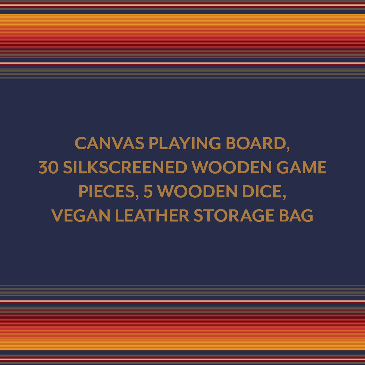 Pendleton Serape Pattern Backgammon
