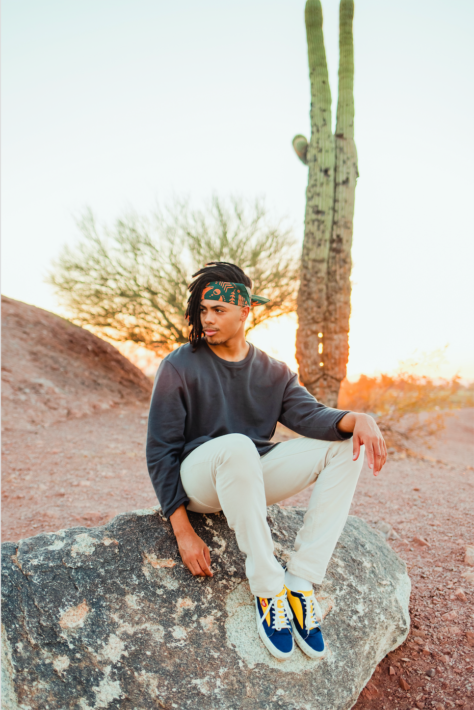 "Stay Steady" Bandana