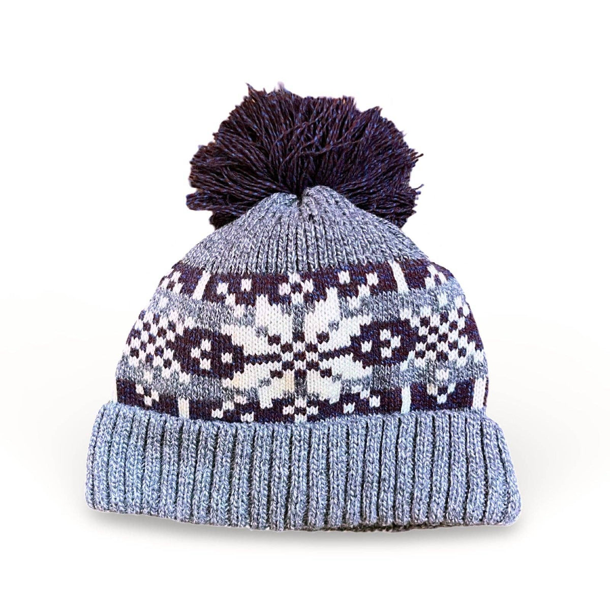 Nordic Winter Hat Warm Beanie - Asenka - Violet