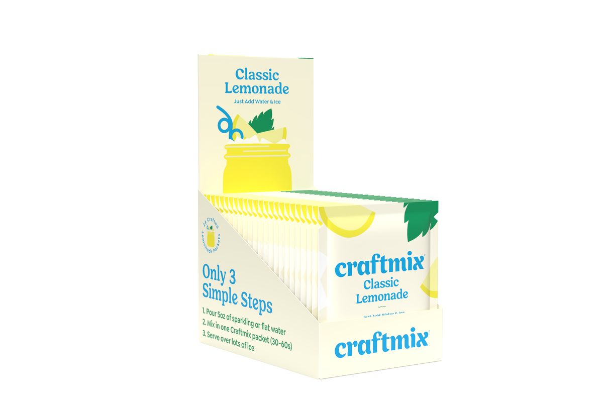 Classic Lemonade Cocktail / Mocktail Mixer