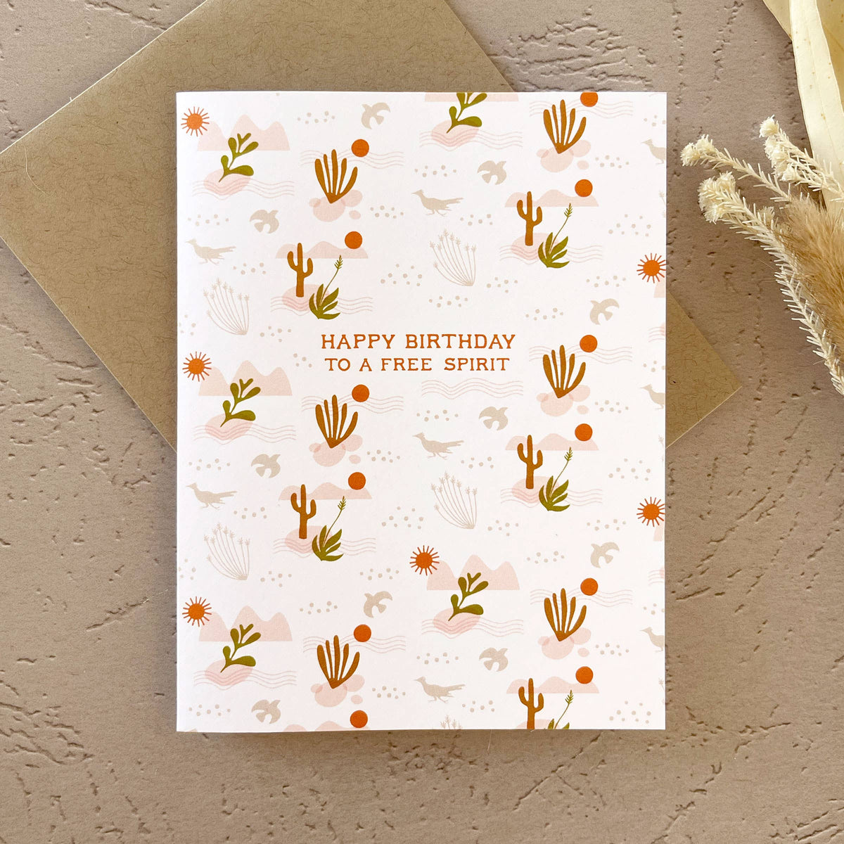 Happy Birthday to a Free Spirit Card