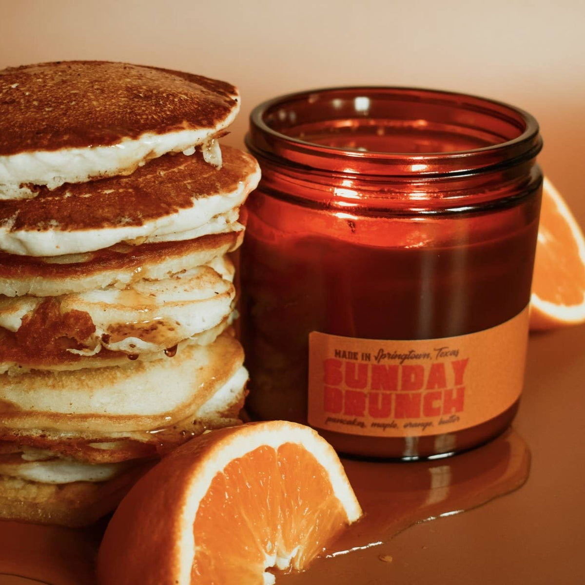 Sunday Brunch Candle (Pancakes, Orange, Maple)