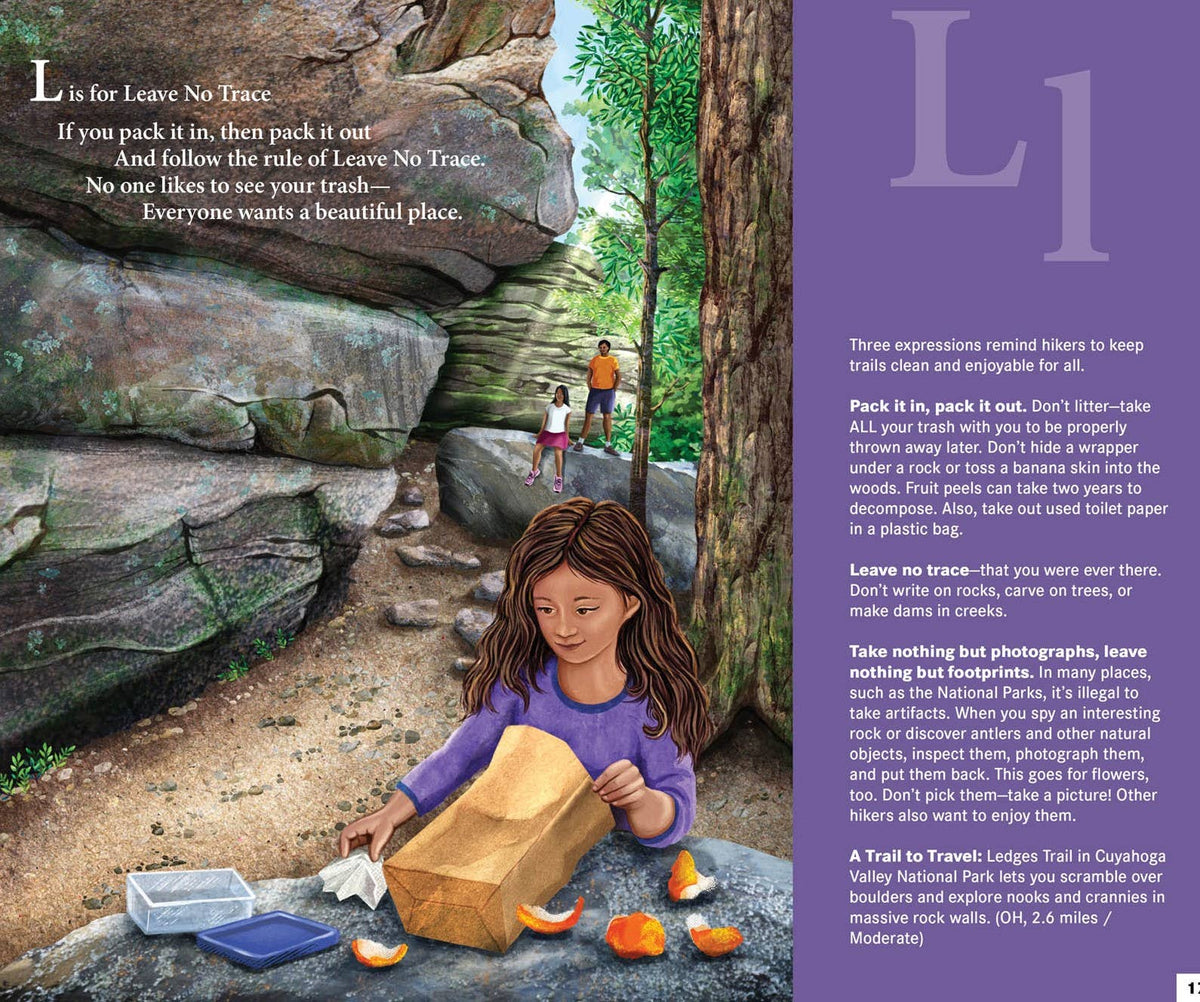 T is for Trails: A Hiking Alphabet Picture Book