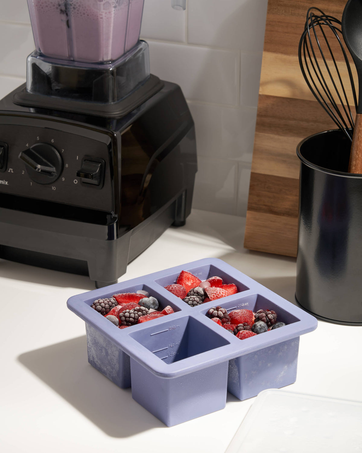 Cup Cube Silicone Food Storage Meal Prep