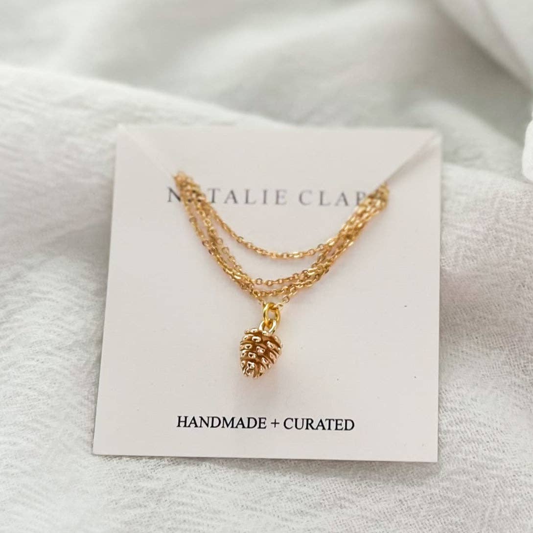 Pinecone Necklace